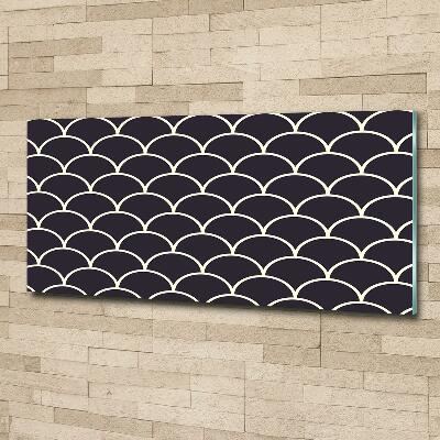 Quadro vetro Squame di pesce