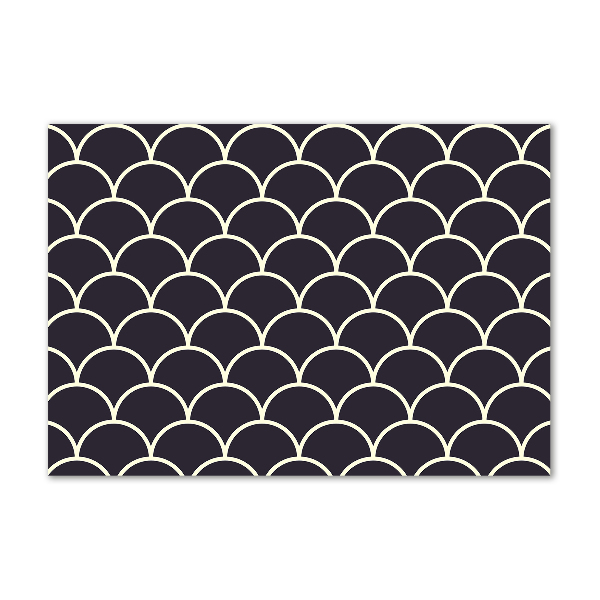 Quadro vetro Squame di pesce