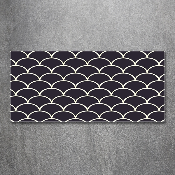 Quadro vetro Squame di pesce