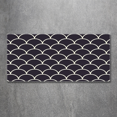 Quadro vetro Squame di pesce