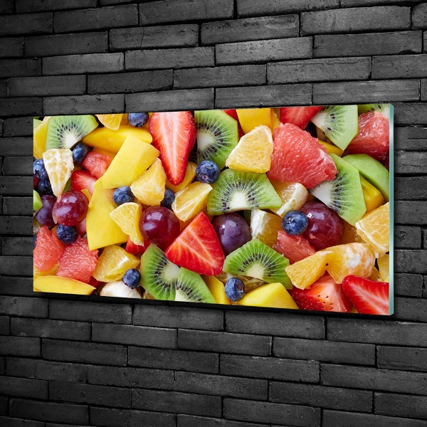 Quadro in vetro Frutta a fette