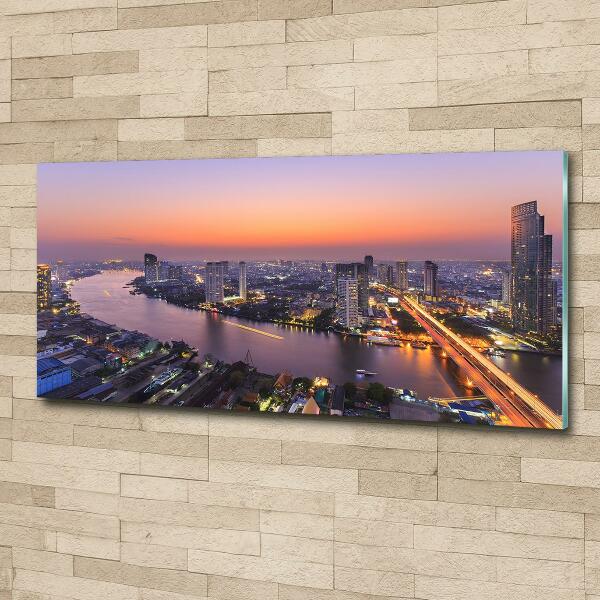 Quadro su vetro Bangkok Ovest
