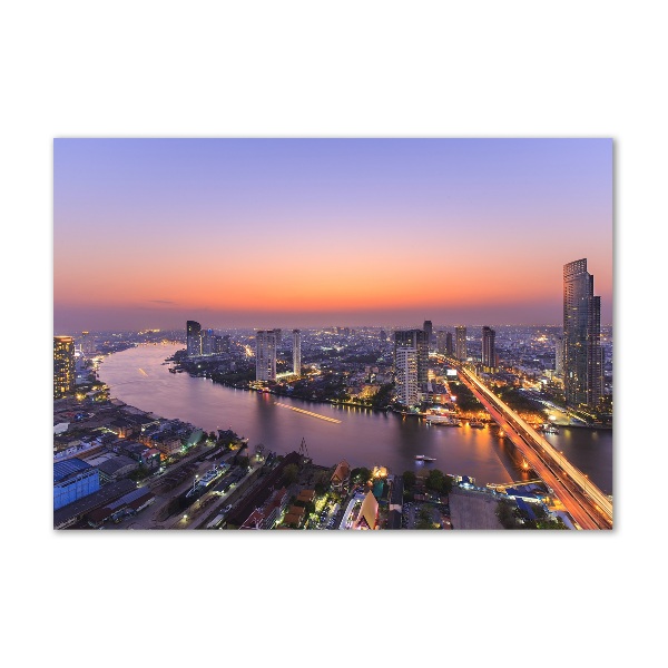 Quadro su vetro Bangkok Ovest