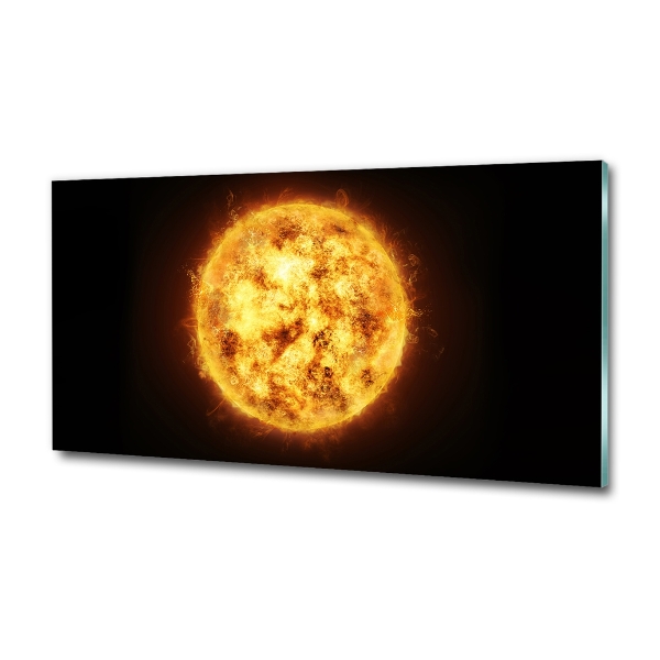 Quadro su vetro Sole