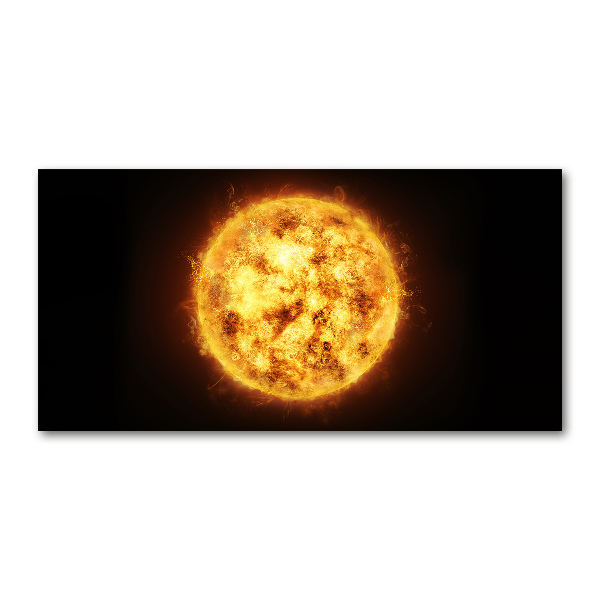 Quadro su vetro Sole