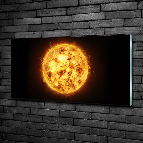 Quadro su vetro Sole