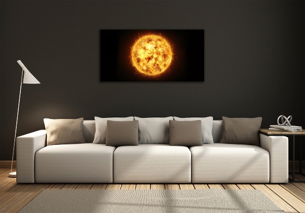 Quadro su vetro Sole