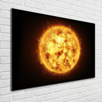 Quadro su vetro Sole