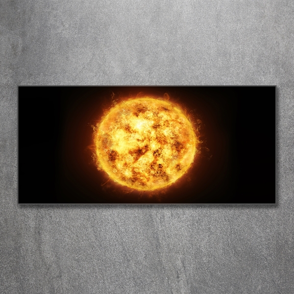 Quadro su vetro Sole