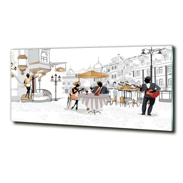 Quadro in verde Caffetteria