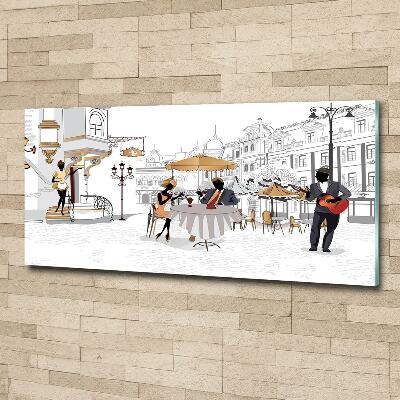 Quadro in verde Caffetteria