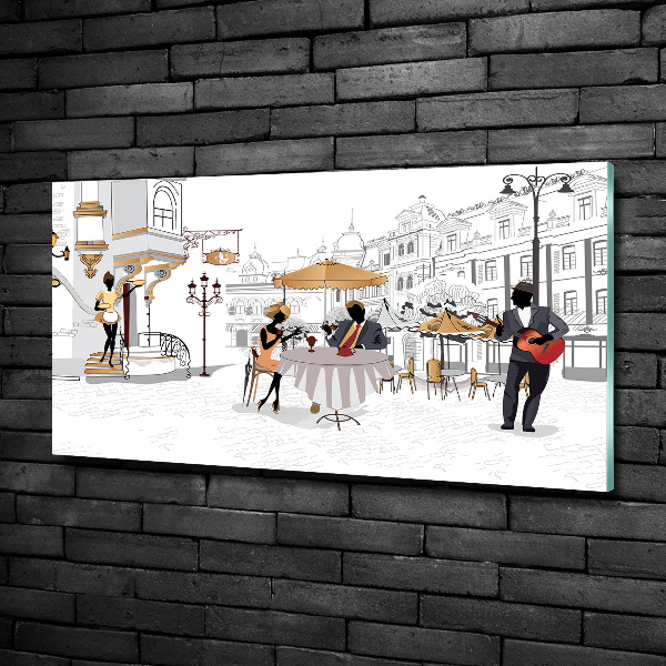 Quadro in verde Caffetteria