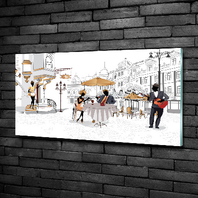 Quadro in verde Caffetteria