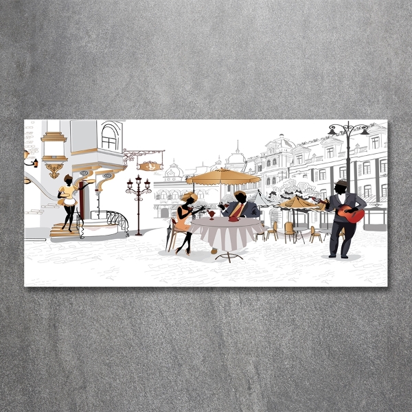 Quadro in verde Caffetteria