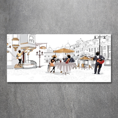 Quadro in verde Caffetteria