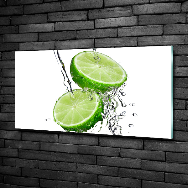 Quadro vetro Calce e acqua