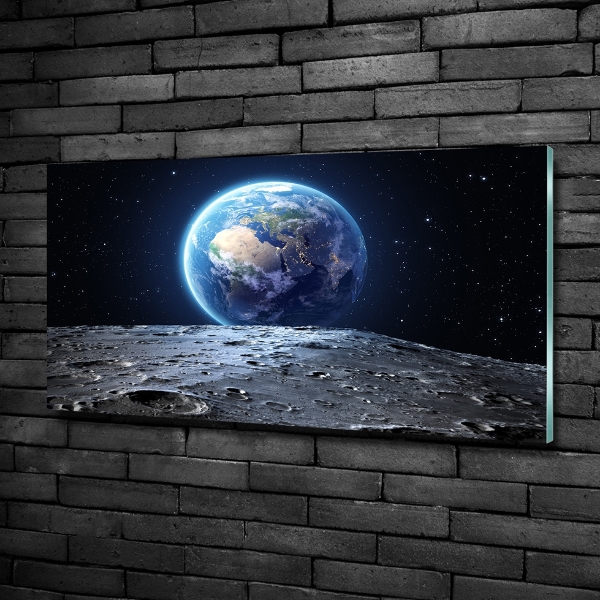 Quadro vetro Pianeta Terra