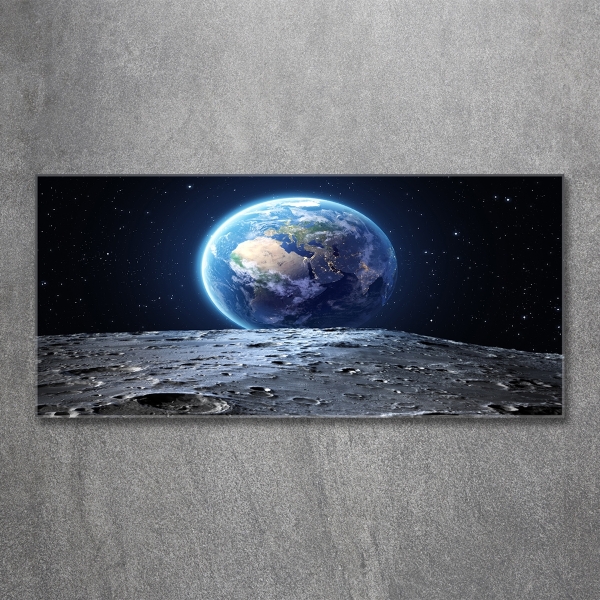 Quadro vetro Pianeta Terra