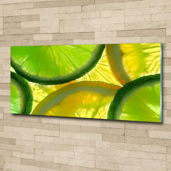 Quadro in verde Lime e limone