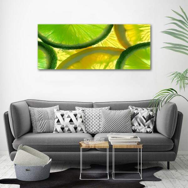 Quadro in verde Lime e limone