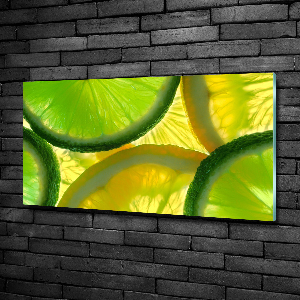 Quadro in verde Lime e limone