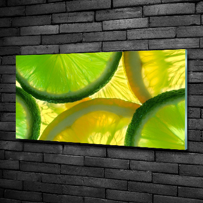 Quadro in verde Lime e limone