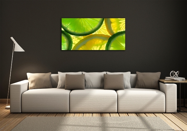 Quadro in verde Lime e limone