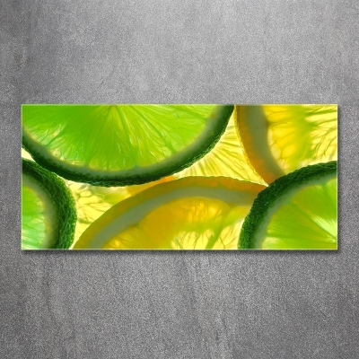 Quadro in verde Lime e limone