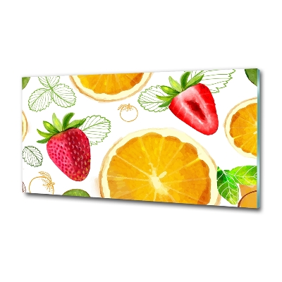 Quadro su vetro Frutta