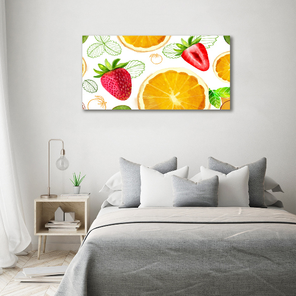 Quadro su vetro Frutta