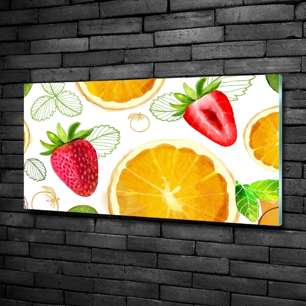 Quadro su vetro Frutta