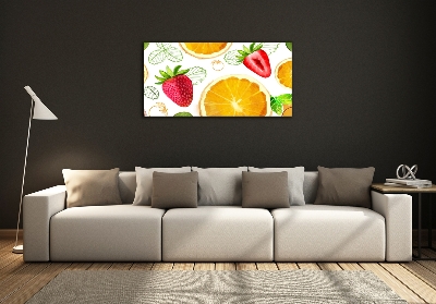 Quadro su vetro Frutta
