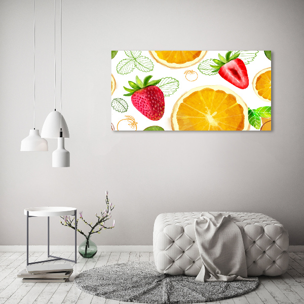 Quadro su vetro Frutta