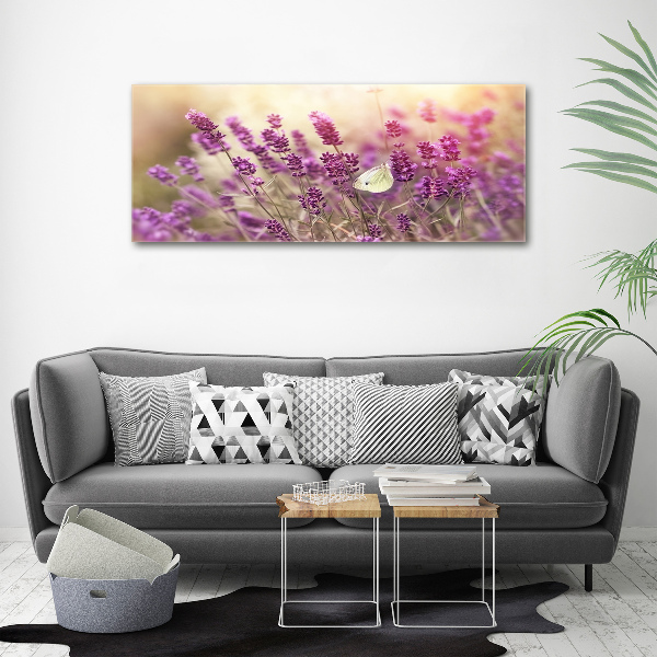 Quadro vetro Lavanda