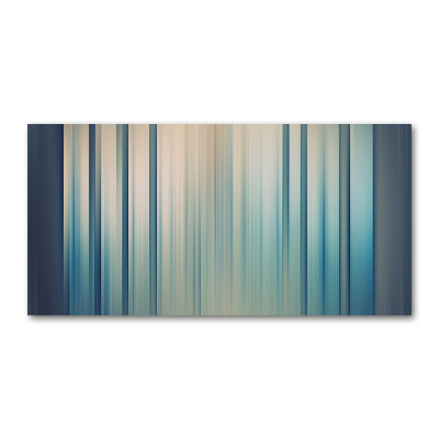 Quadro su vetro Strisce blu
