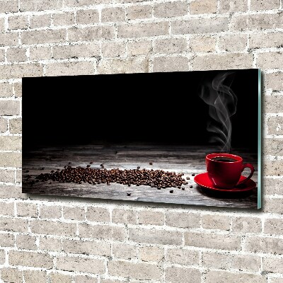 Quadro vetro Caffè aromatico