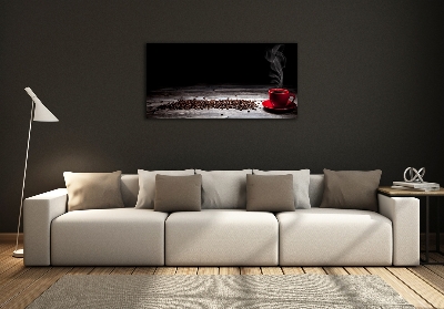 Quadro vetro Caffè aromatico