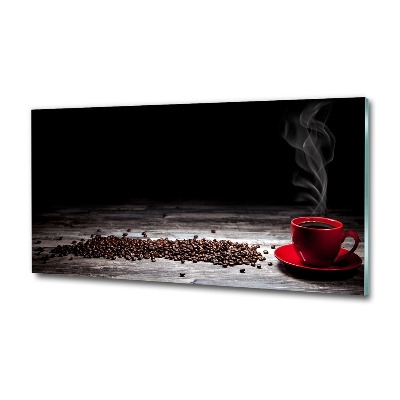 Quadro vetro Caffè aromatico