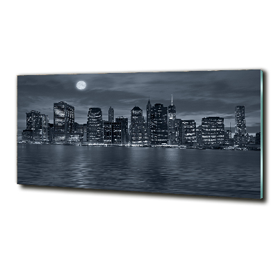 Quadro in vetro New York di notte
