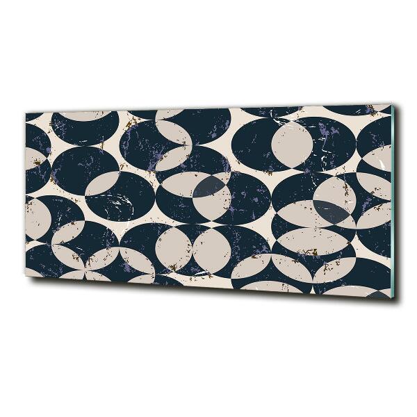 Quadro in verde Sfondo geometrico