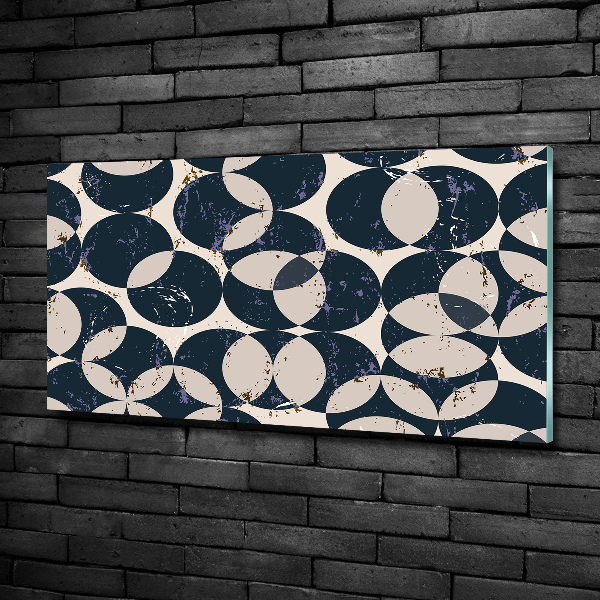 Quadro in verde Sfondo geometrico