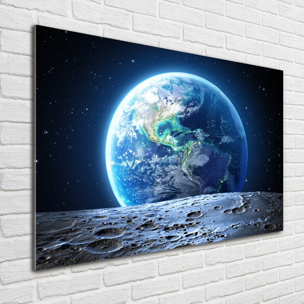 Quadro in vetro Pianeta Terra