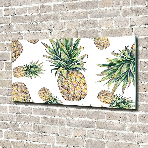 Quadro vetro Ananas