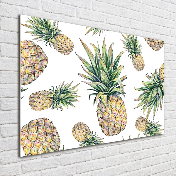 Quadro vetro Ananas