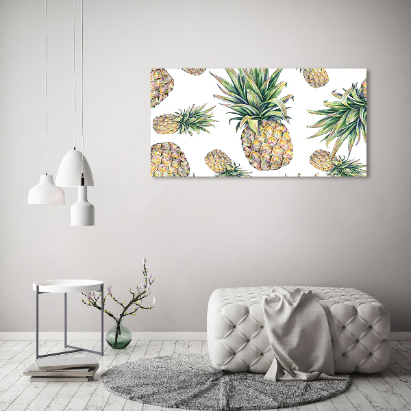 Quadro vetro Ananas