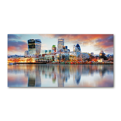 Quadro su vetro Panorama di Londra