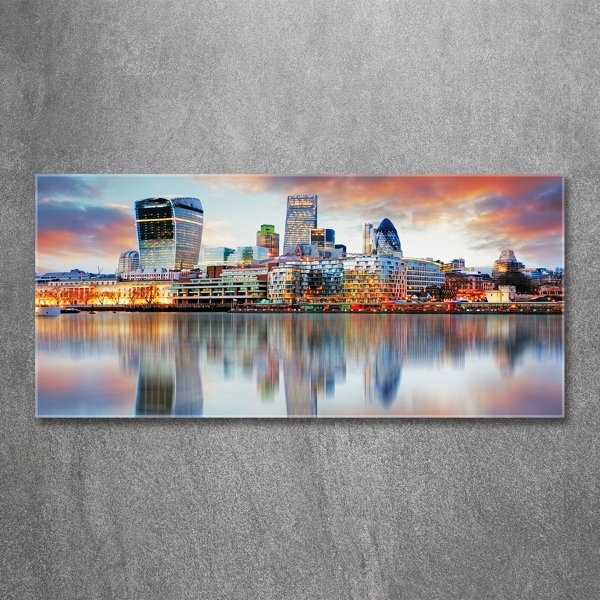 Quadro su vetro Panorama di Londra