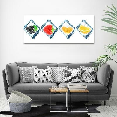 Quadro in vetro Cubetti di frutta