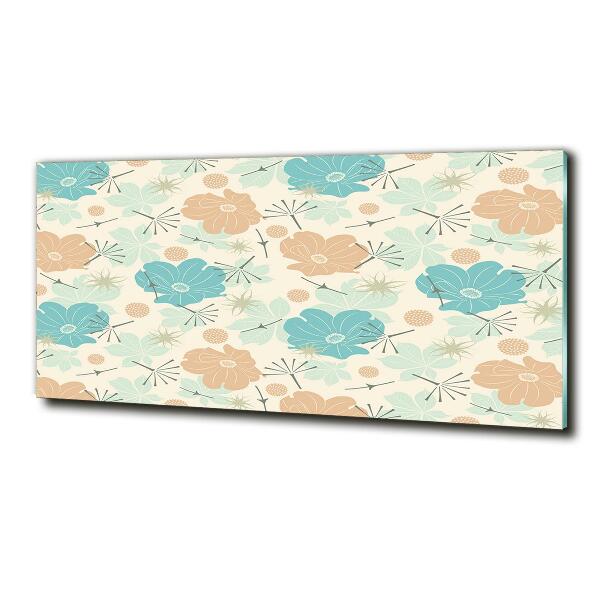 Quadro in verde Motivo floreale