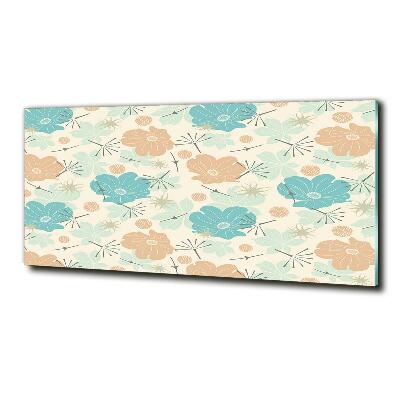 Quadro in verde Motivo floreale